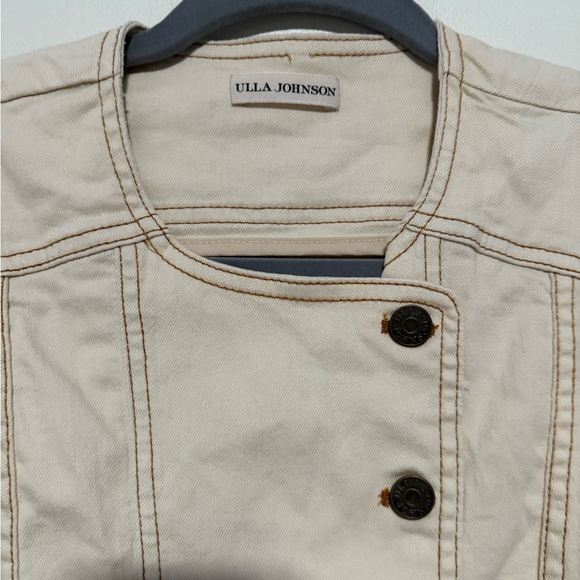 Ulla Johnson Carmine Playsuit Blanc - Size 6 - Picture 8 of 11